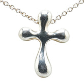 ティファニー クロス ネックレス SV925 シルバー レディース TIFFANY&Co. 【中古】